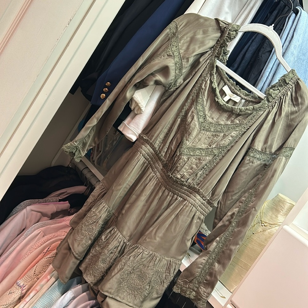 SANAYA dress Loveshackfancy - green